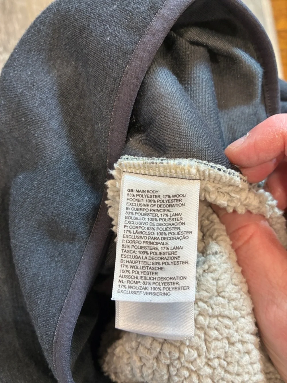 The North Face Black Snap-Front Sherpa Lined Pullover
